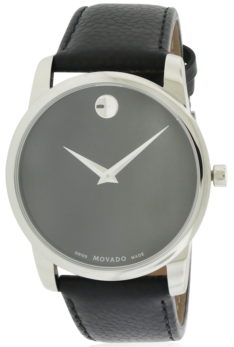 Movado Museum Classic Leather Mens Watch 0607012 885997183710 | eBay