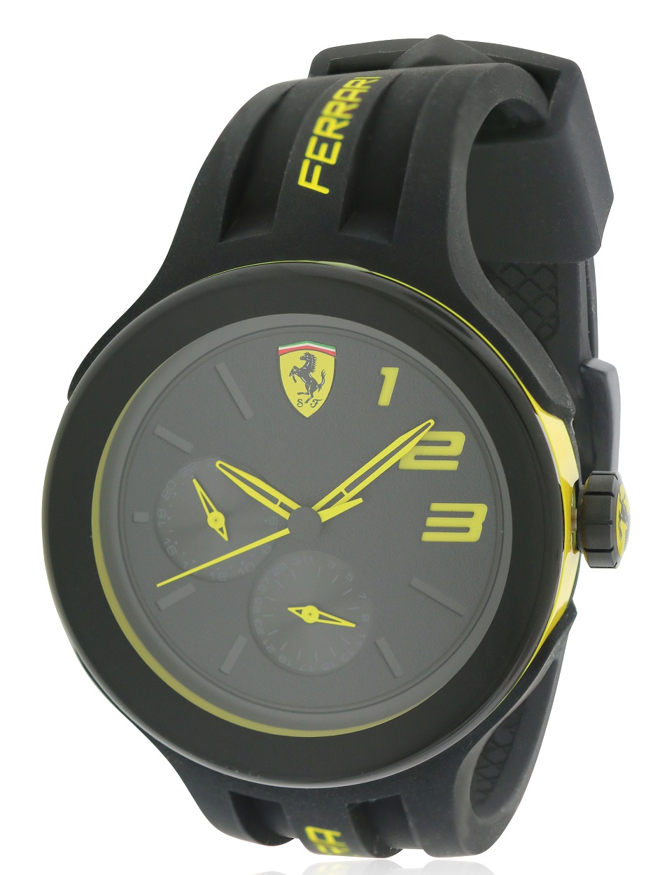 Relógio Scuderia Ferrari Masculino Borracha Preta - 830734 by Vivara -  Shop2gether