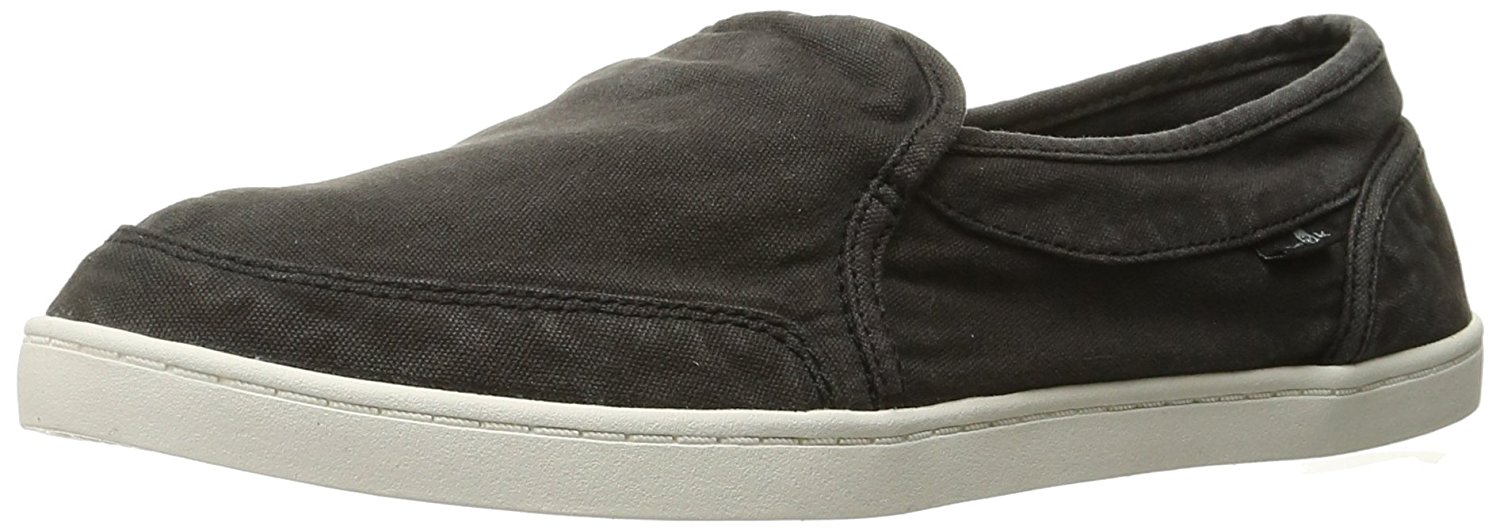sanuk women's pair o dice leather loafer flat