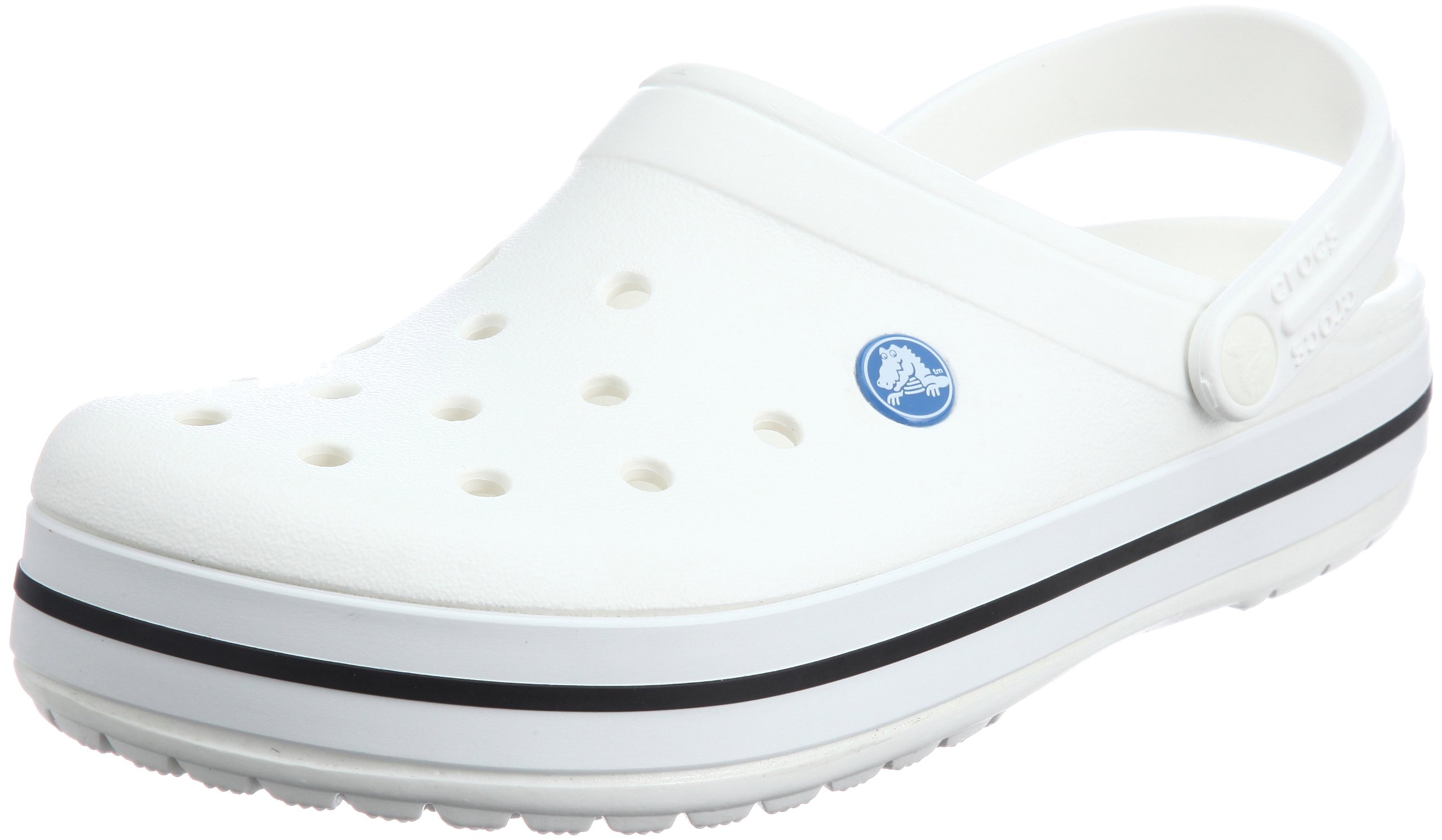 Crocs Unisex Crocband Clogs - White 