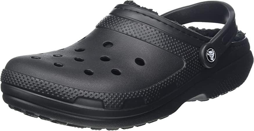 Crocs Unisex Classic Lined Clog Fuzzy Slippers | eBay