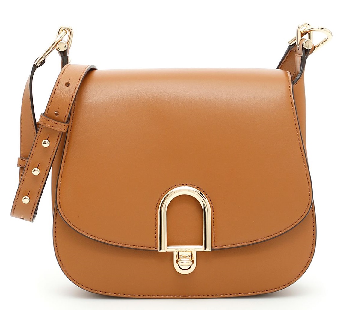 michael kors delfina saddle bag