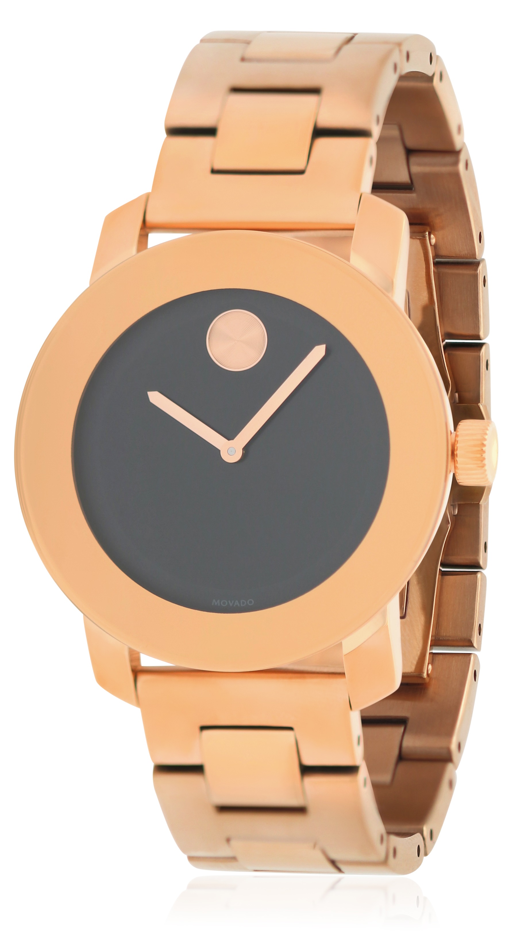movado rose gold watches