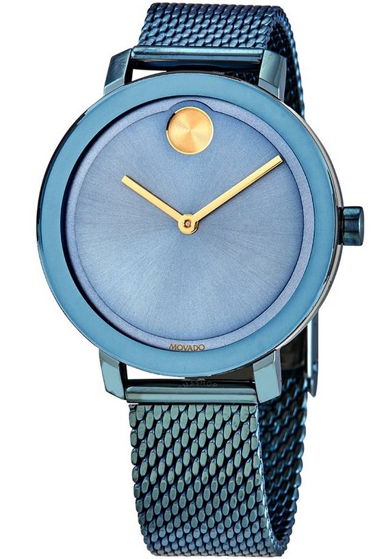 movado bold evolution blue