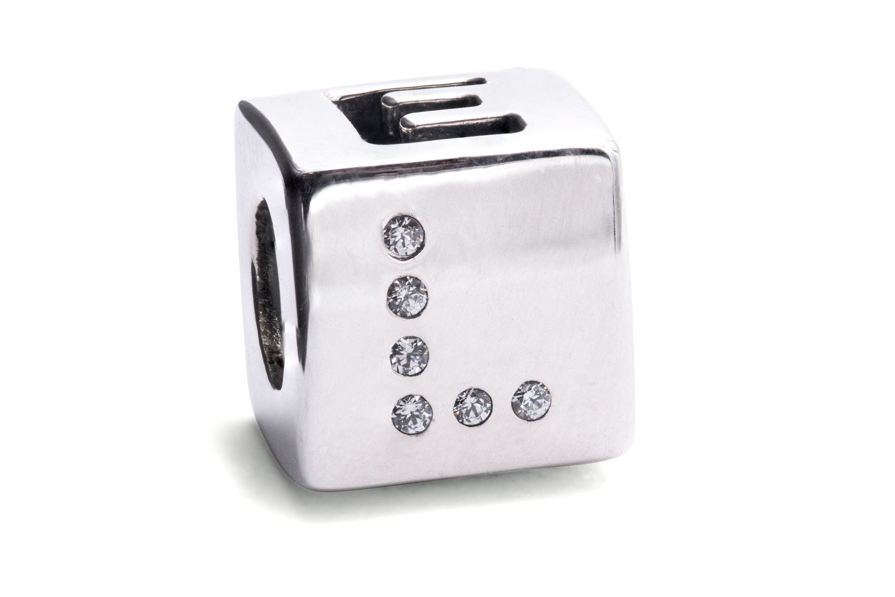 charm dado pandora charm dado pandora