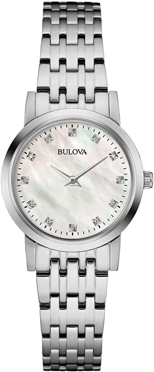 women's bulova diamond watch