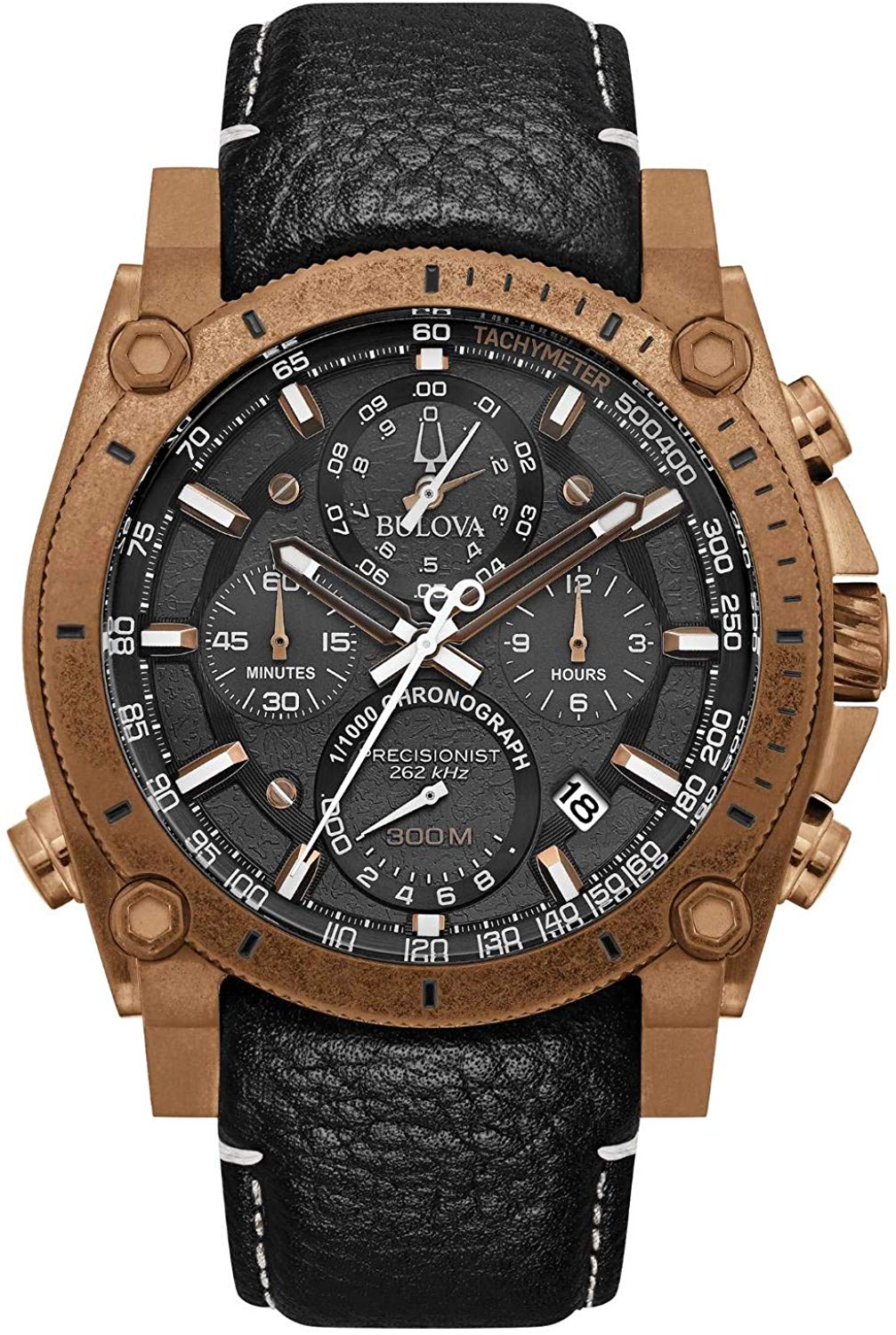 Bulova Precisionist Chronograph Mens Watch 97B188