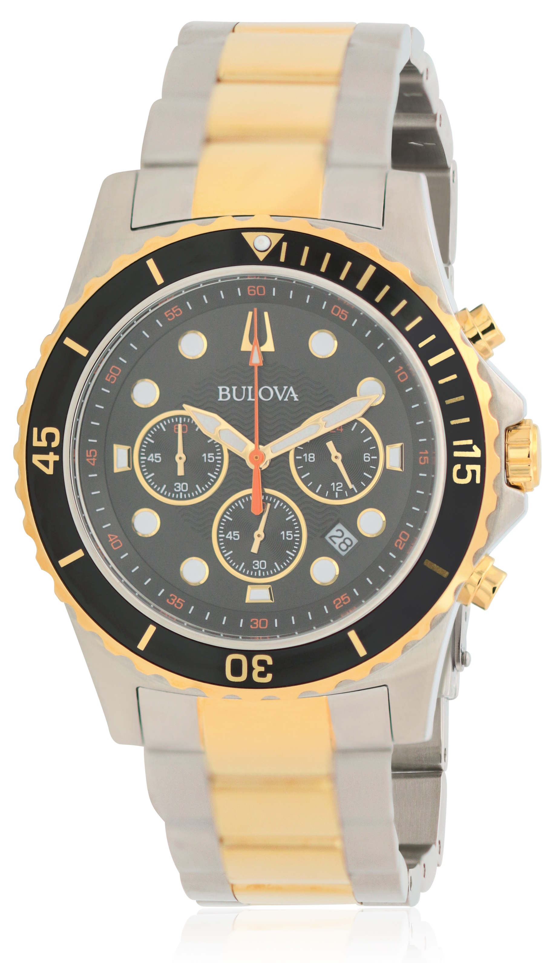 Bulova Two-Tone Chronograph Mens Watch 42429563414 | eBay