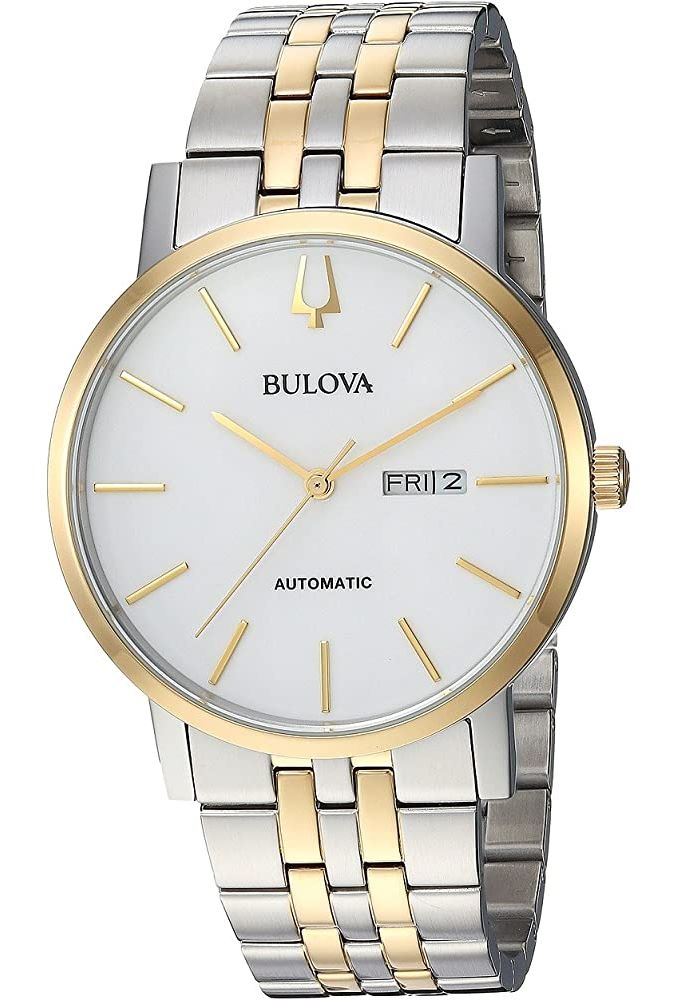Bulova 98C130 42mm Two-Tone Gold Men's Two-tone Classic Automatic 
