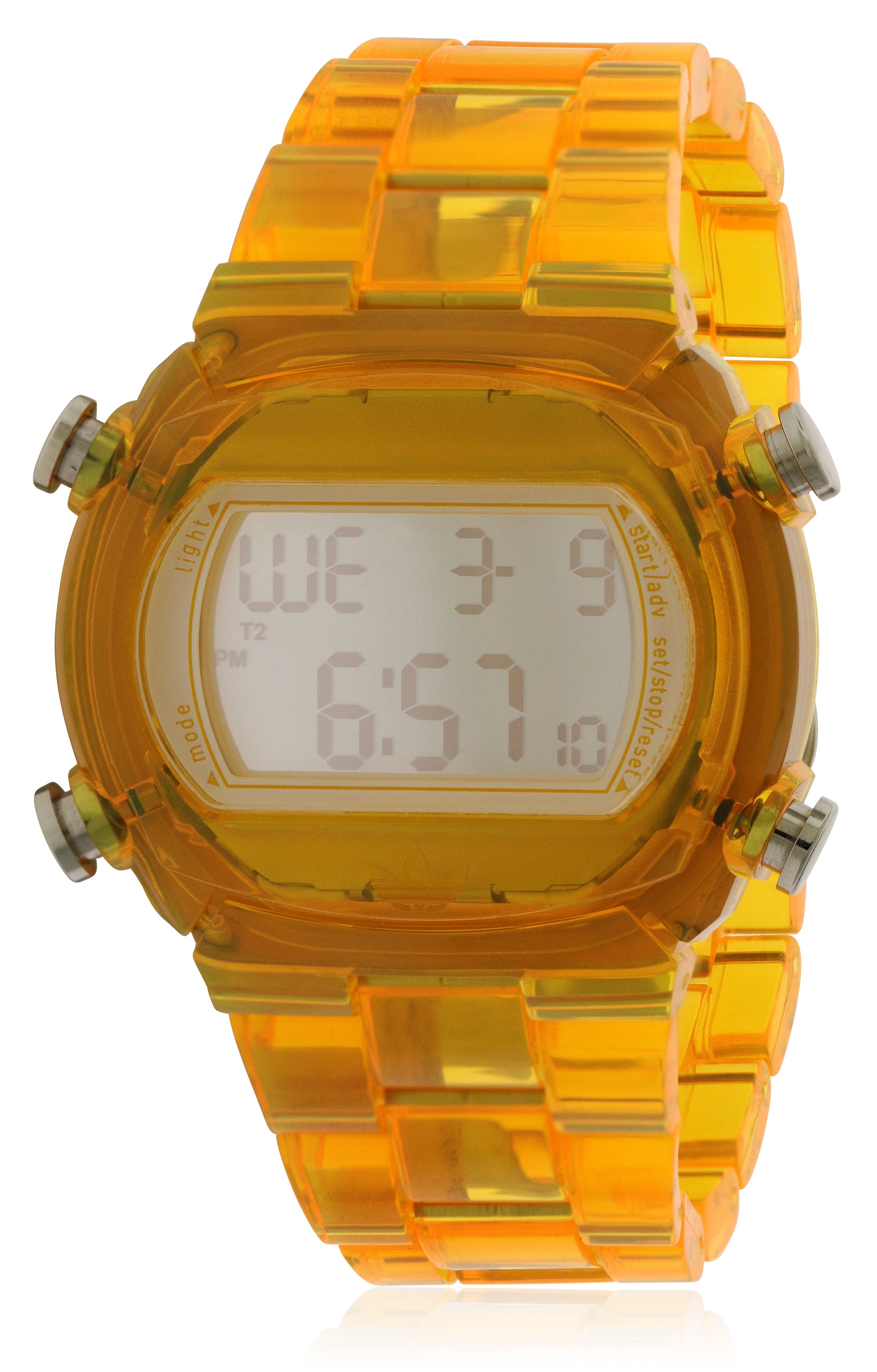 adidas watch transparent