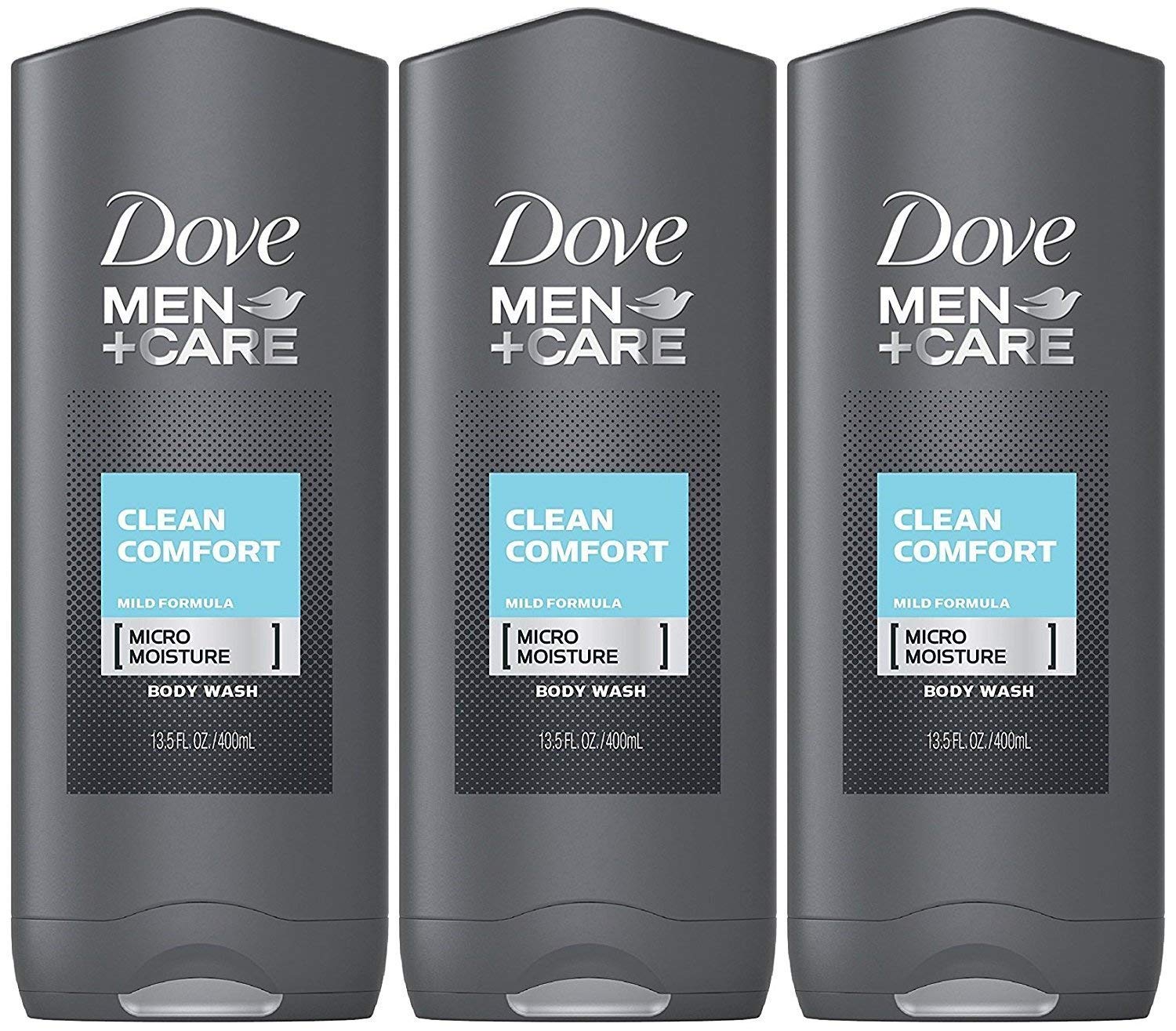 Dove Men Care Body & Face Wash Clean Comfort 13.50 oz Pack of 3 eBay