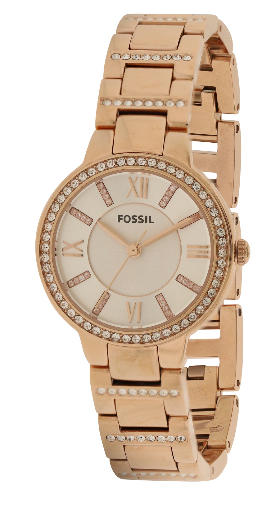 Fossil Virginia Rose Gold-Tone Ladies Watch ES3284