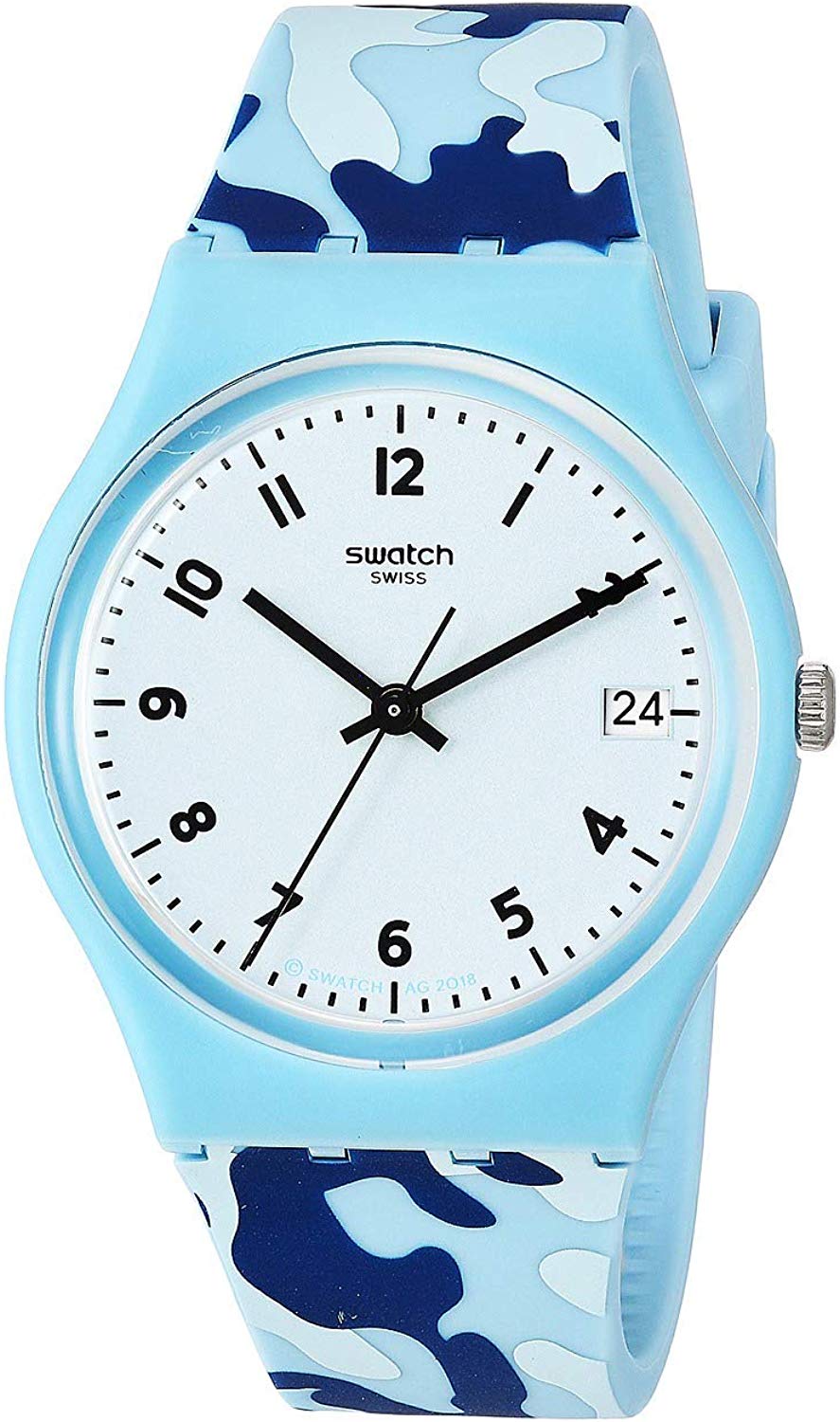 ladies swatch watch with date