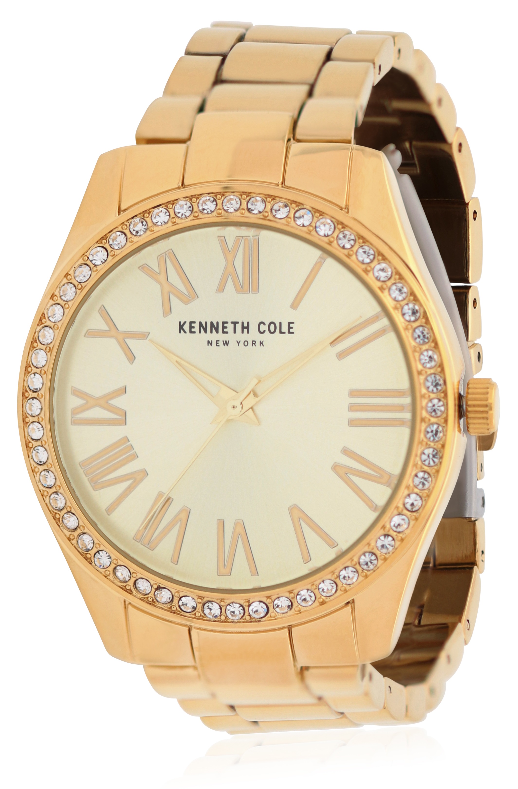 Kenneth Cole Gold-Tone Ladies Watch KC50664001