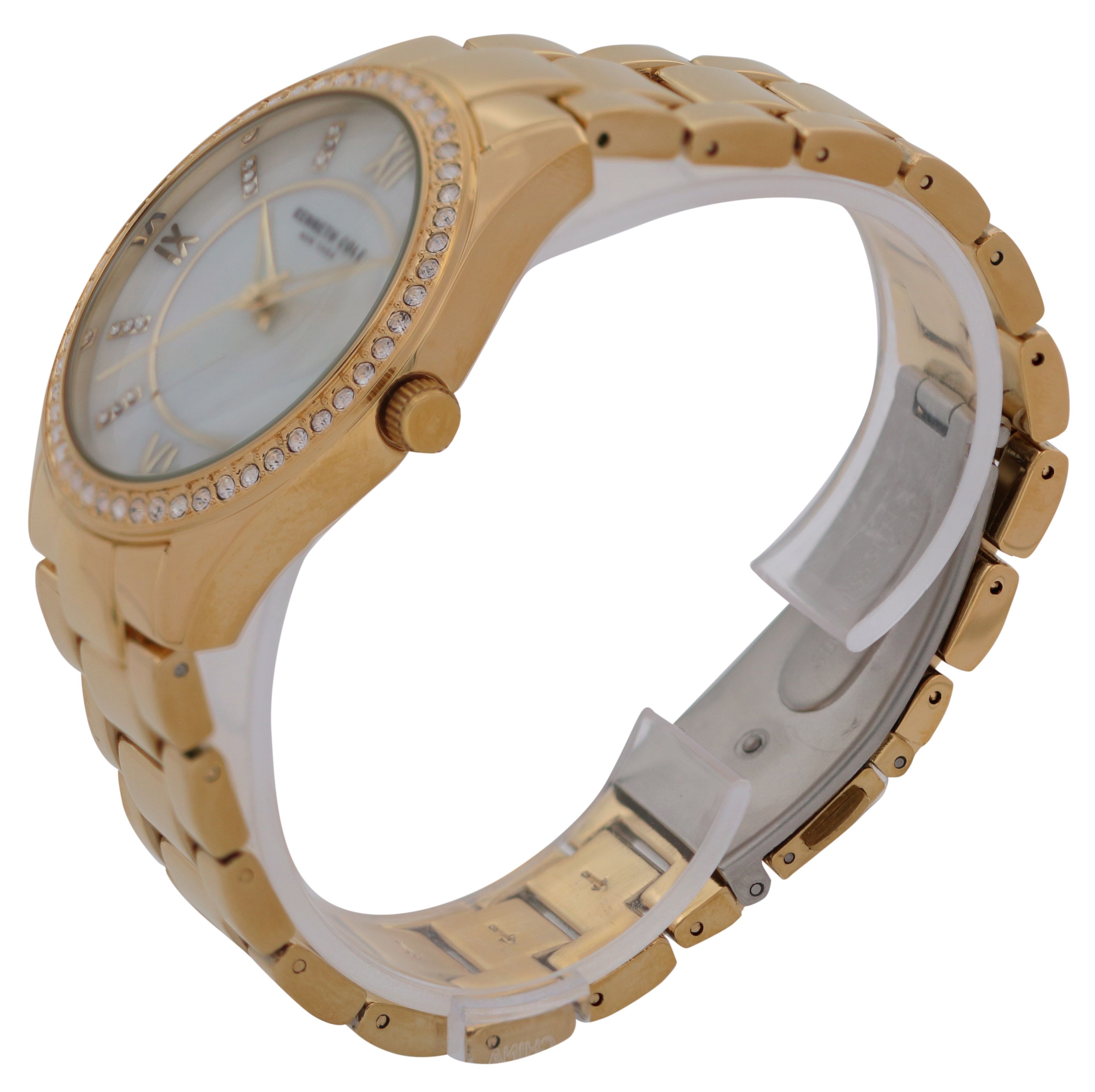 Kenneth Cole Gold-Tone Ladies Watch KC50739003 20571456655 | eBay