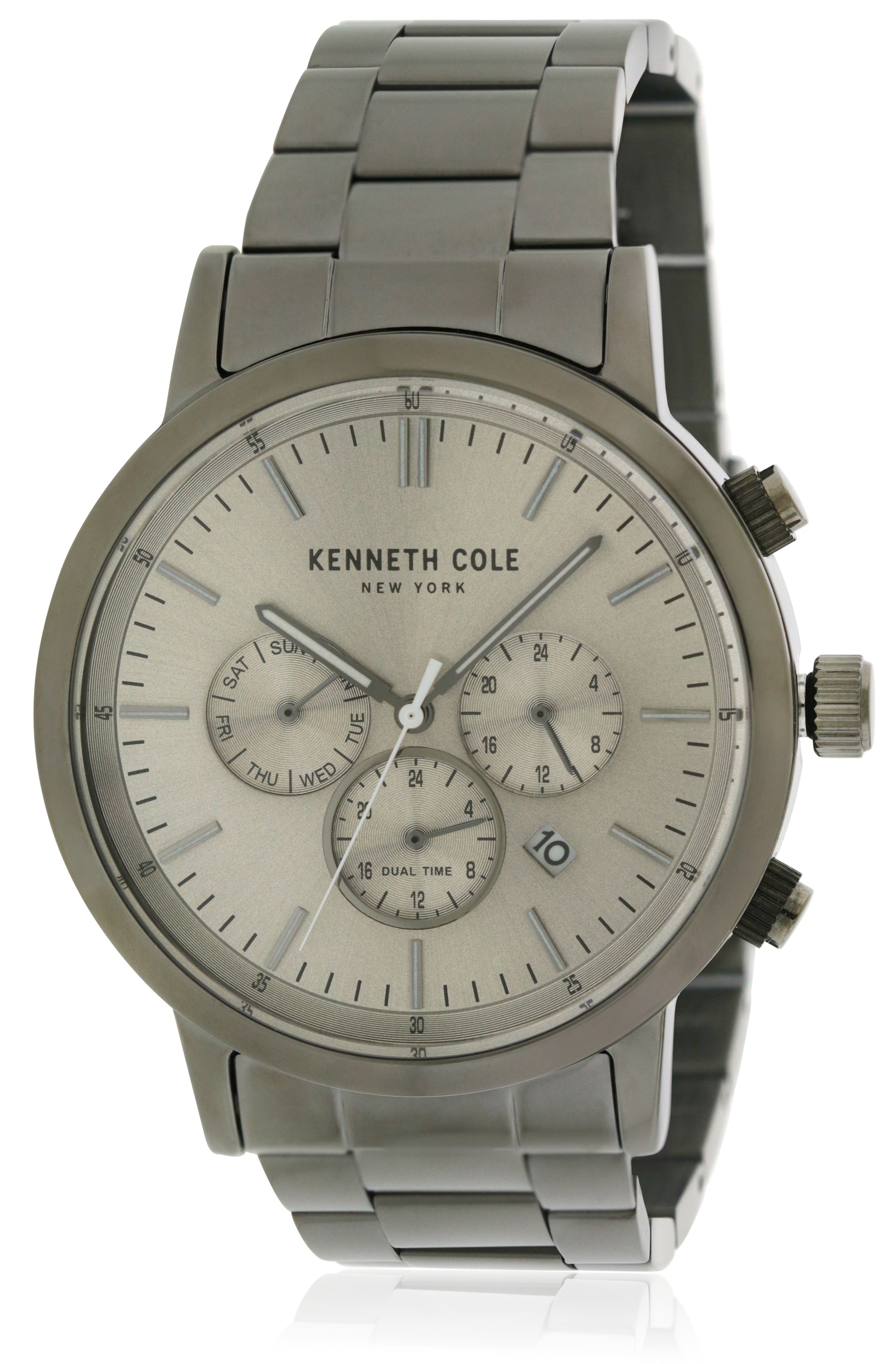 Kenneth Cole Stainless Steel Chronograph Mens Watch KCC0133003 Kenneth Cole Stainless Steel Watch