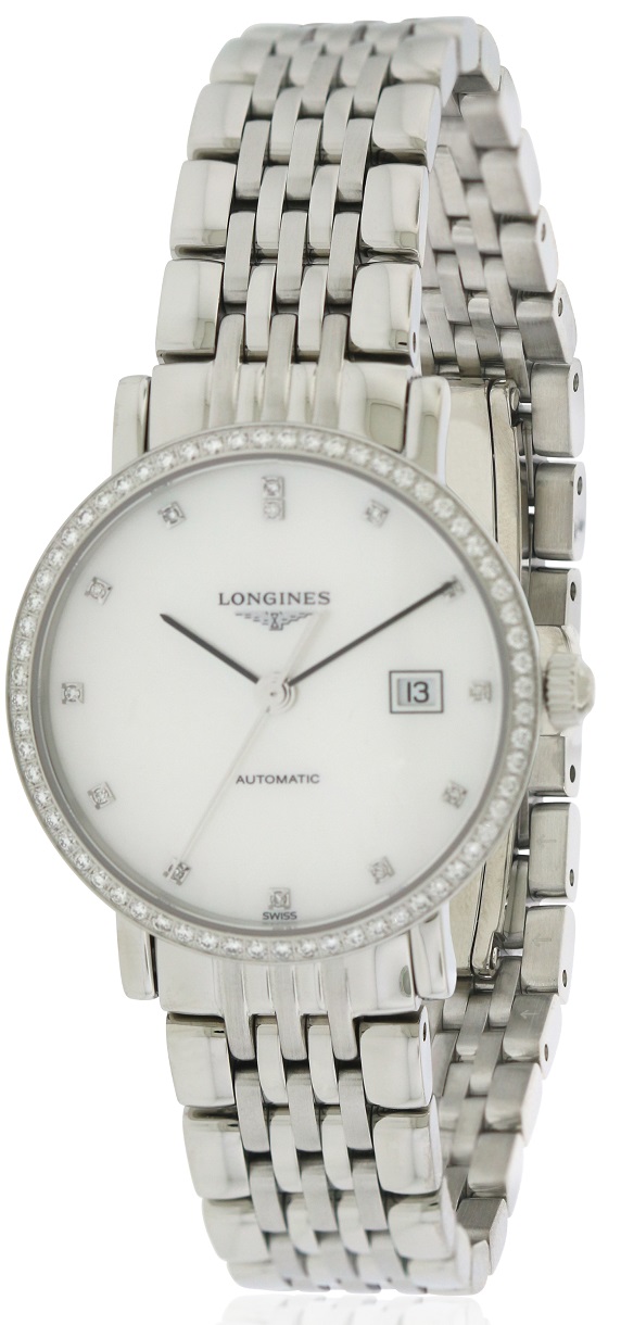 Longines Elegant Collection Stainless Steel Automatic Ladies Watch L43100876