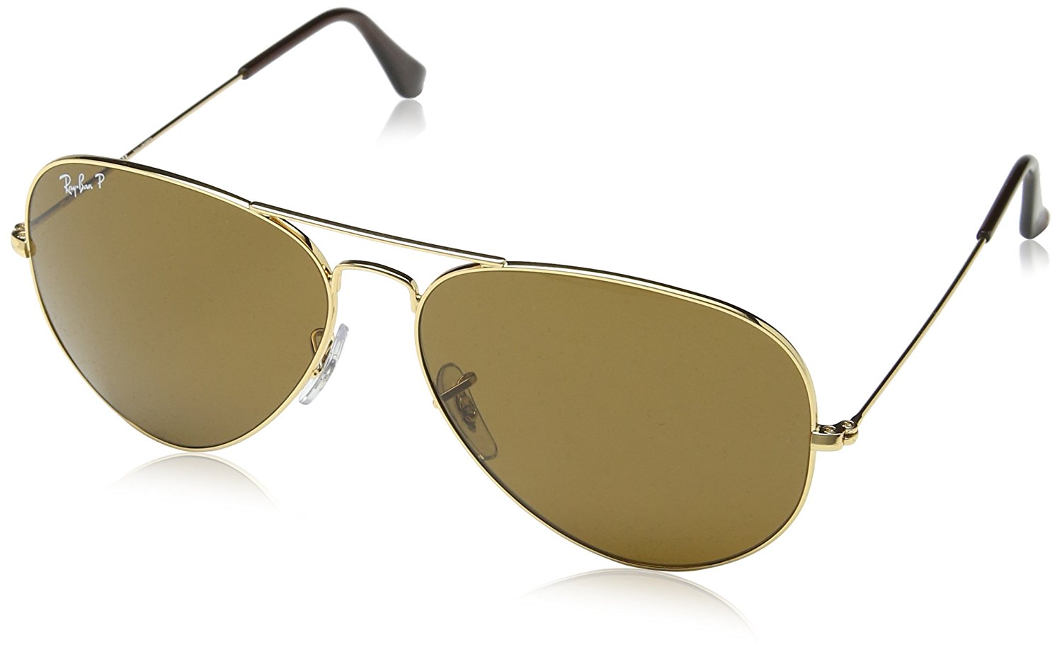 ray ban original aviator 58mm polarized sunglasses