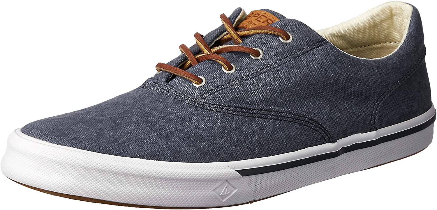 sperry men's striper ii salt washed cvo sneaker