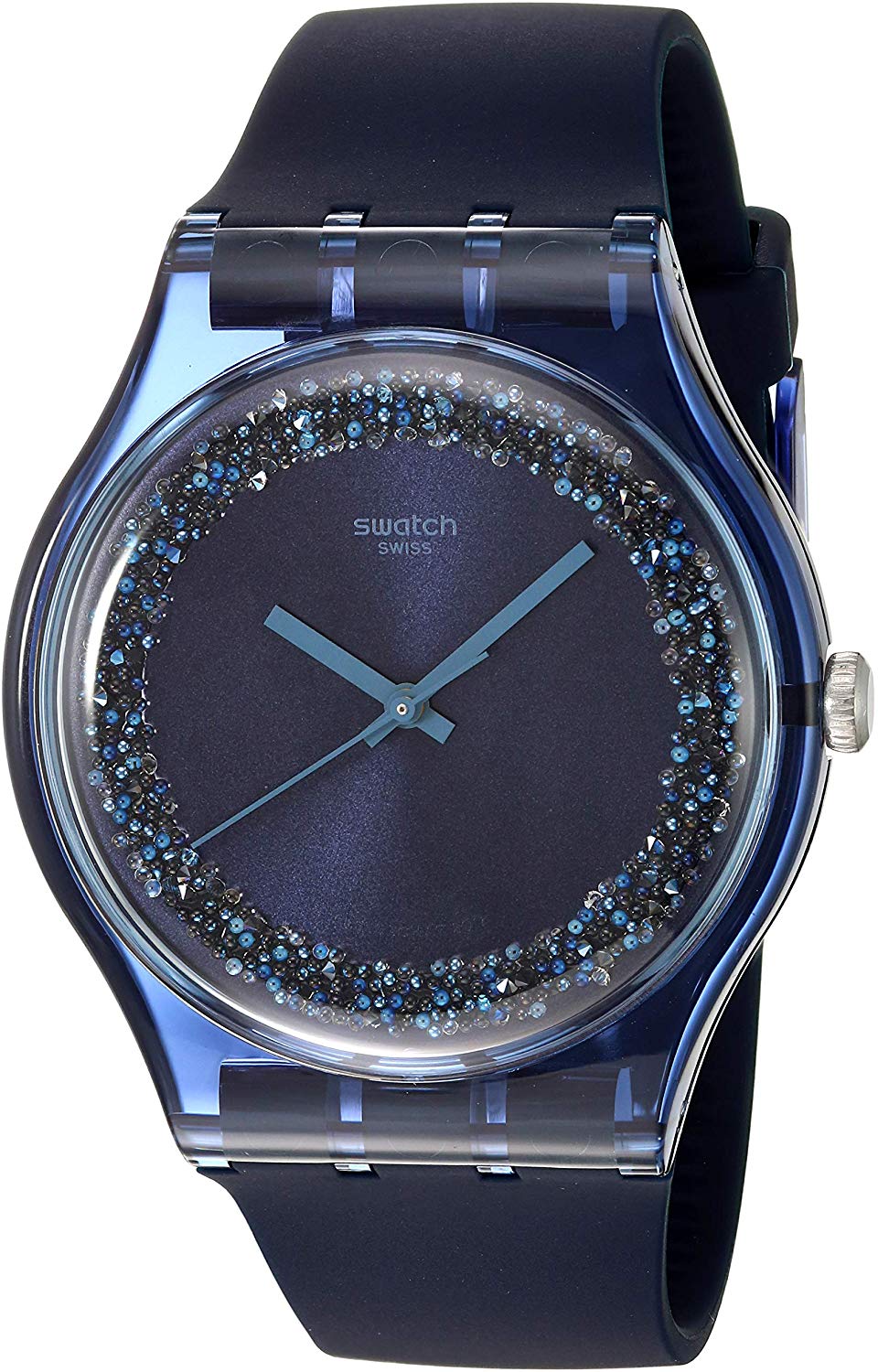 Swatch Blusparkles Ladies Watch SUON134 | eBay