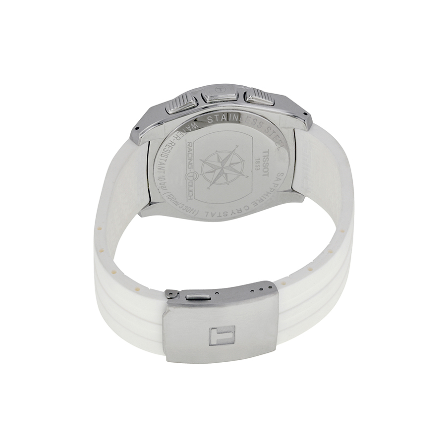 racing touch white dial men's watch t0025201103100