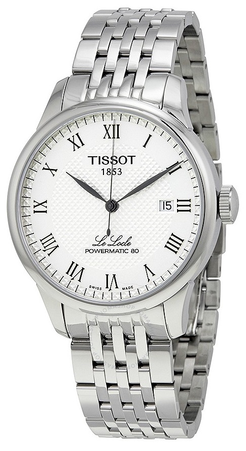 Rel gio autom tico para homens em um inoxid velvel Tissot Le Locle