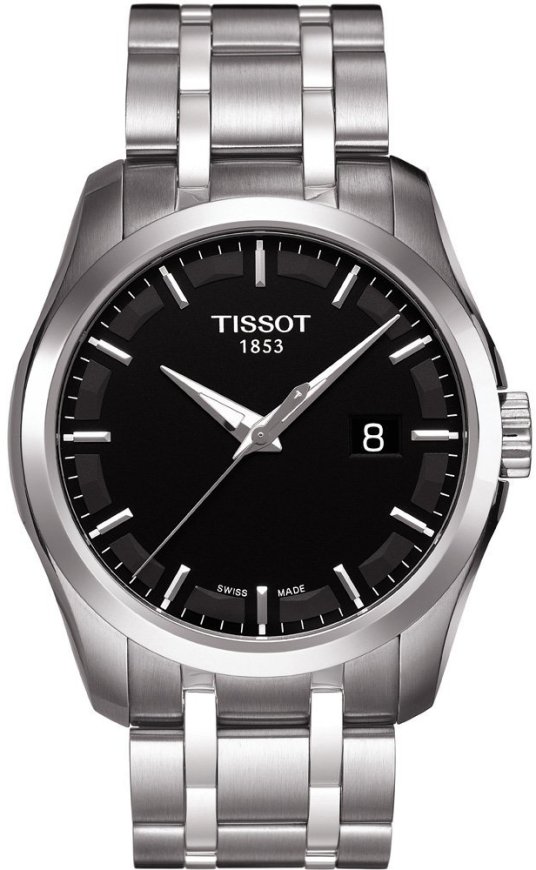 Tissot Couturier Men's Black Watch - T035.410.11.051.00 for sale online |  eBay