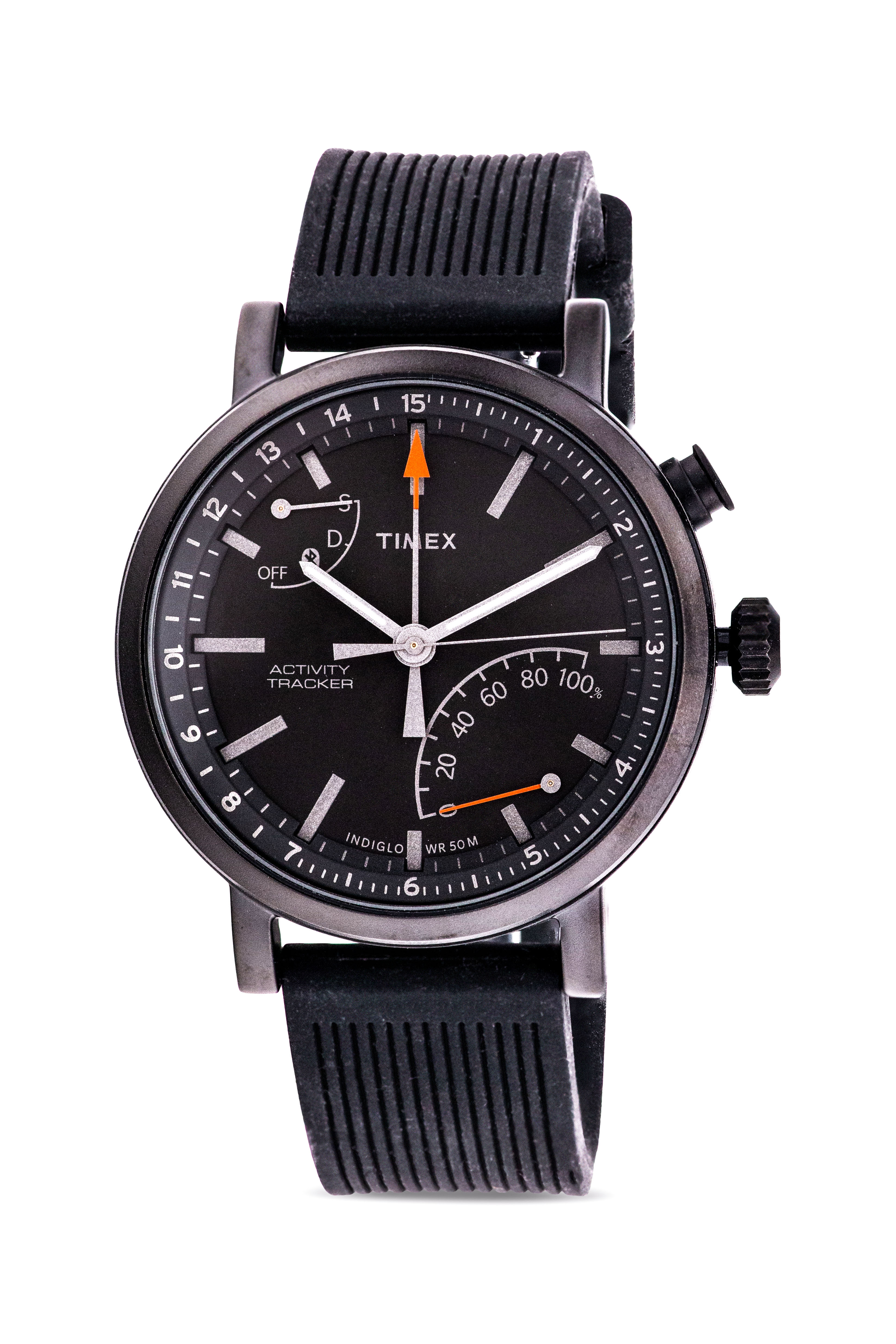 Timex Metropolitan+ Activity Tracker Rubber Mens Smart Watch TW2P82300