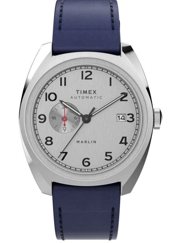 Timex Marlin Sub-Dial Automatic 39mm Leather Mens Watch TW2V61900