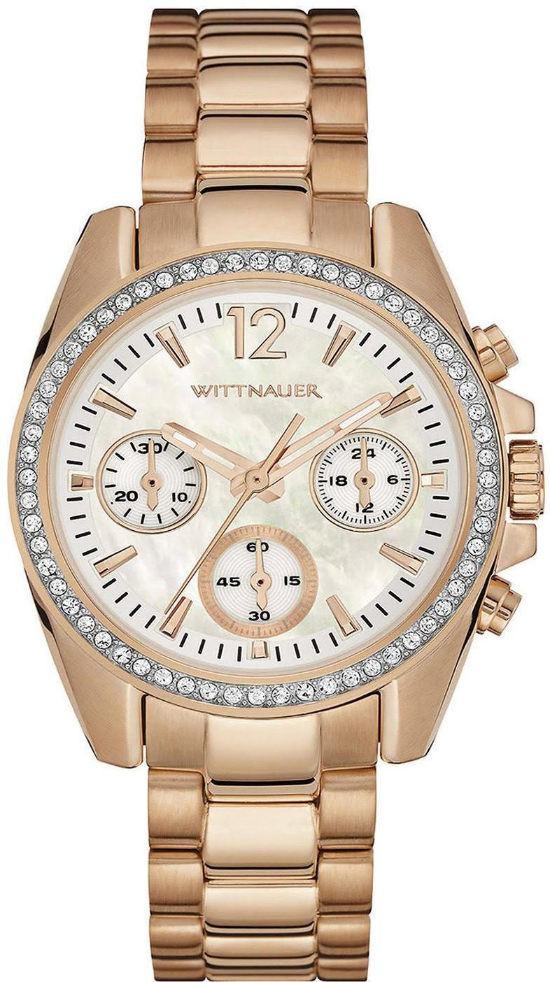 Wittnauer Rose Gold-Tone Chronograph Ladies Watch WN4073